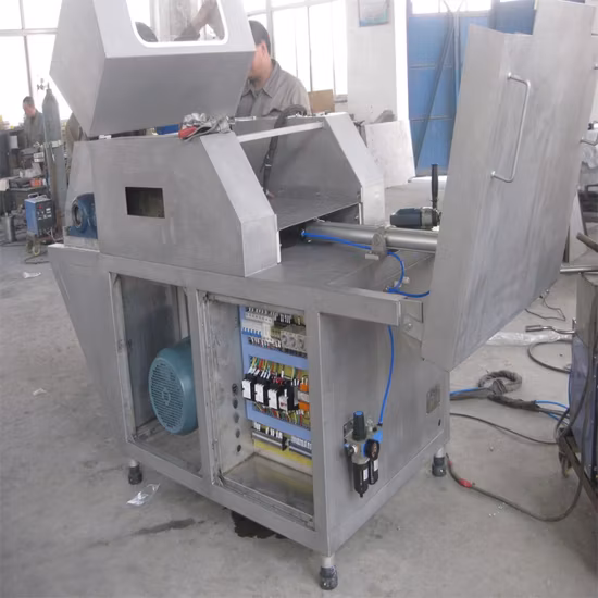 Máquina cortadora de pollo congelado de gran capacidad, máquina cortadora de copos de cabra a la venta